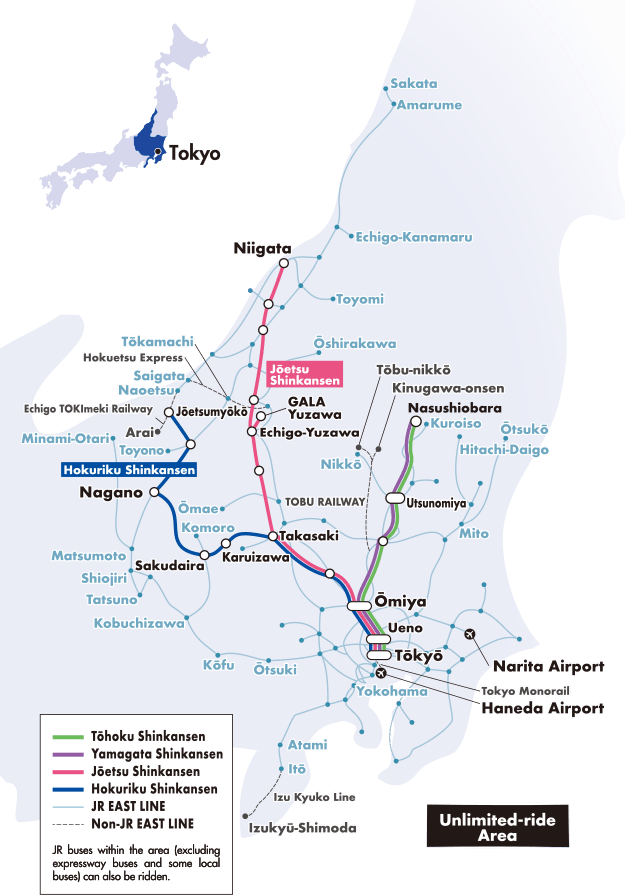 map nagano niigata
