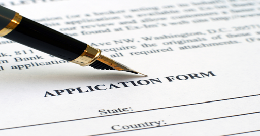 Complete the application form