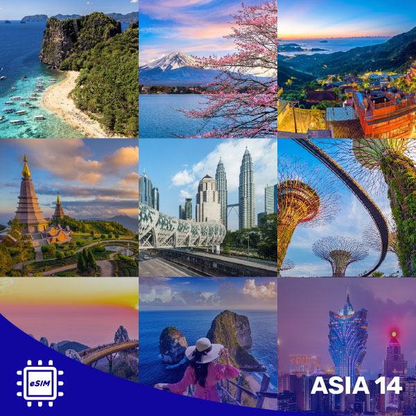 Asia 14 Esim